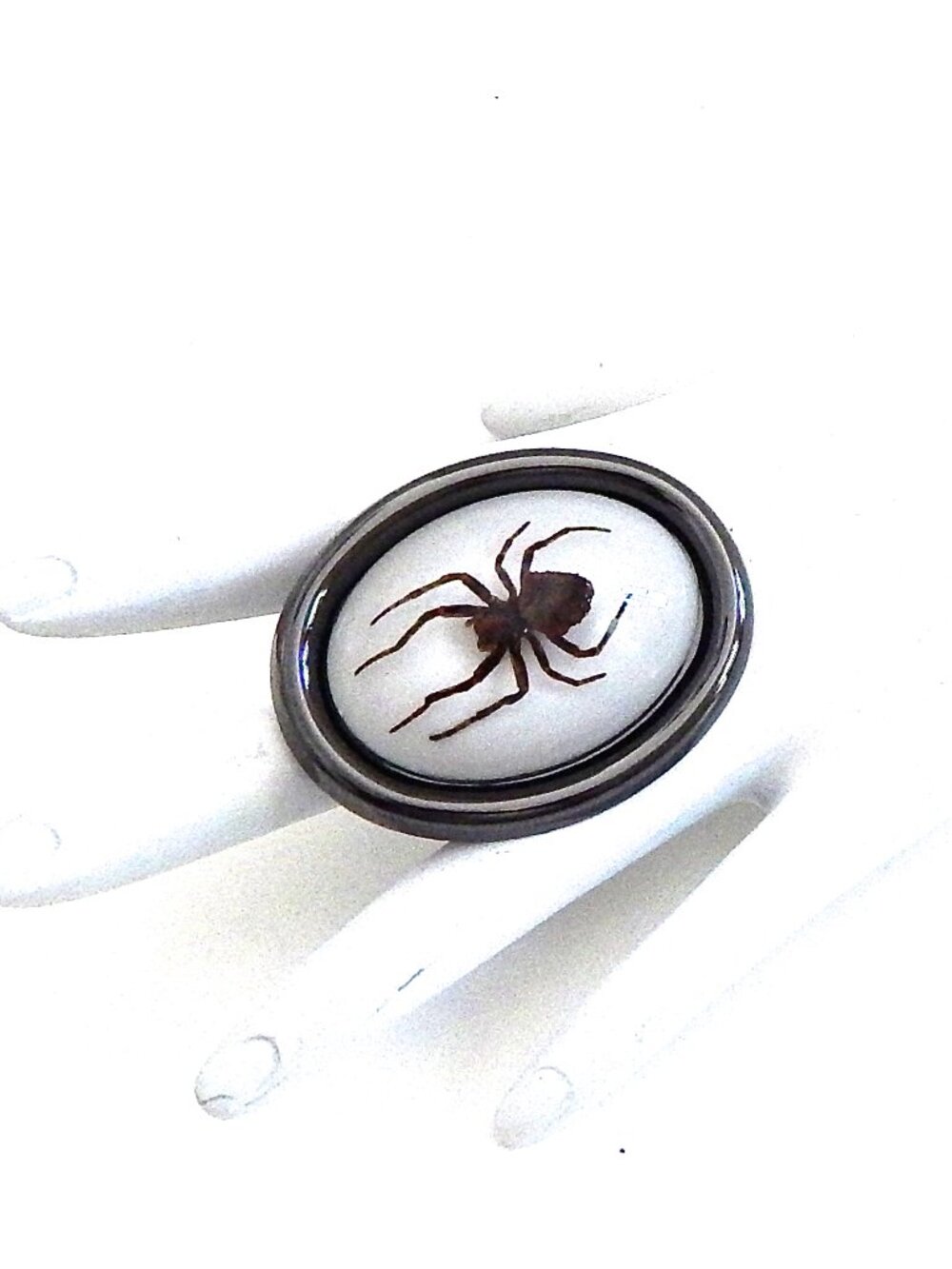 GASOLINE GLAMOUR GHOST SPIDER RING 🕷️🕸️👻 - Picture 3 of 7